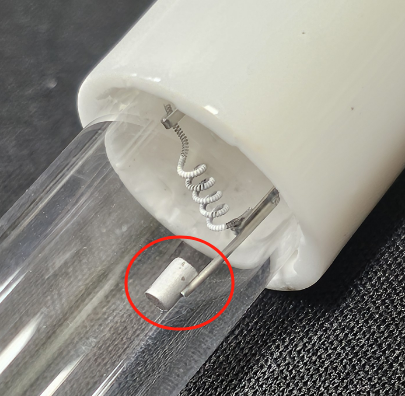 Раскрытие процесса работы УФбактерицидной лампы с агентом выделения ртути